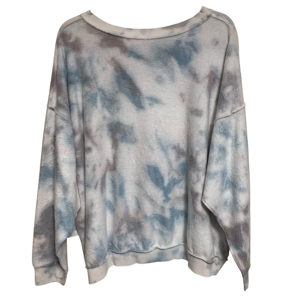 Free people size xs Sweatshirt ocean colorway - Picture 2 of 7